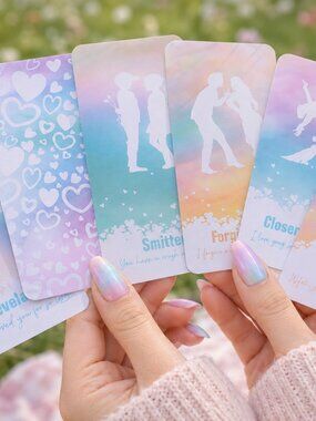 Cotton Candy Love Messages Oracle Deck | Twin Flame | Soulmates | 53 Cards | NEW